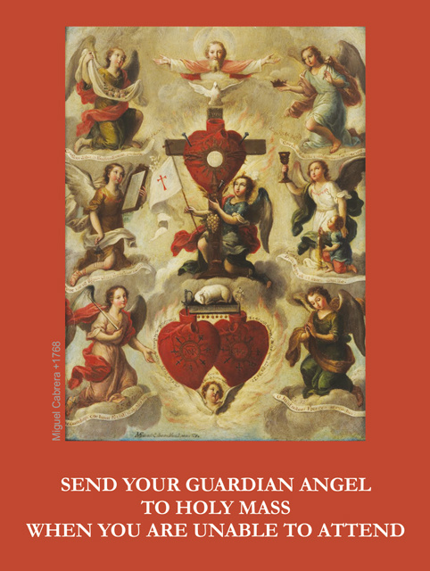 Send Your Guardian Angel To Mass(FOR THOSE UNABLE TO ATTEND MASS)***ONEFREECARDFOREVERYCARDYOUORDER*